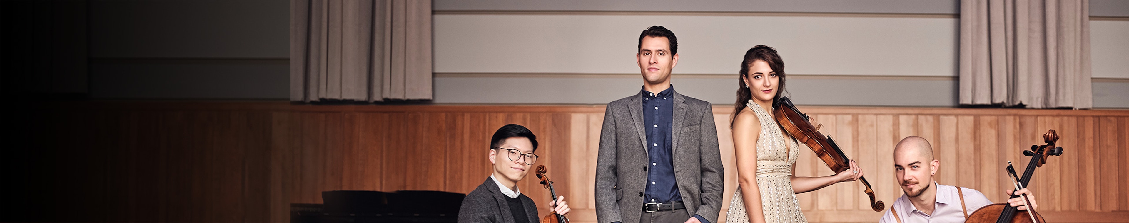 Dover Quartet profile cover Dover Quartet profile cover